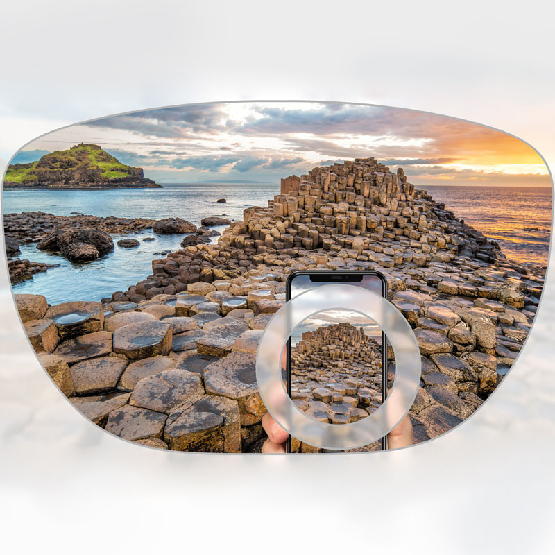 Mješovita bifokalna leća